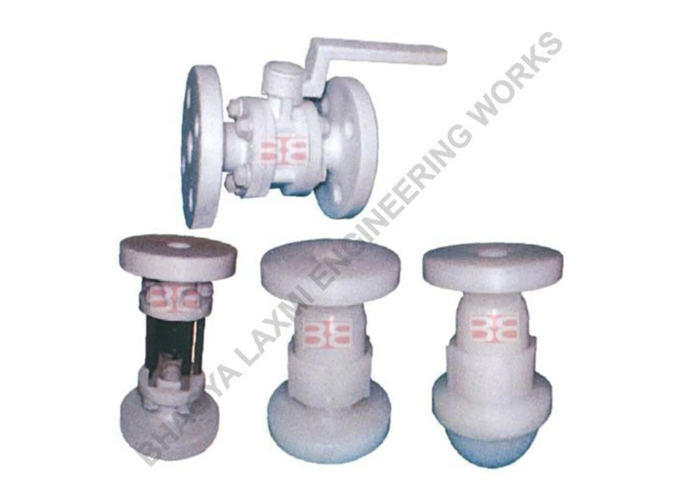 Flanged Plastic Ball Valve1